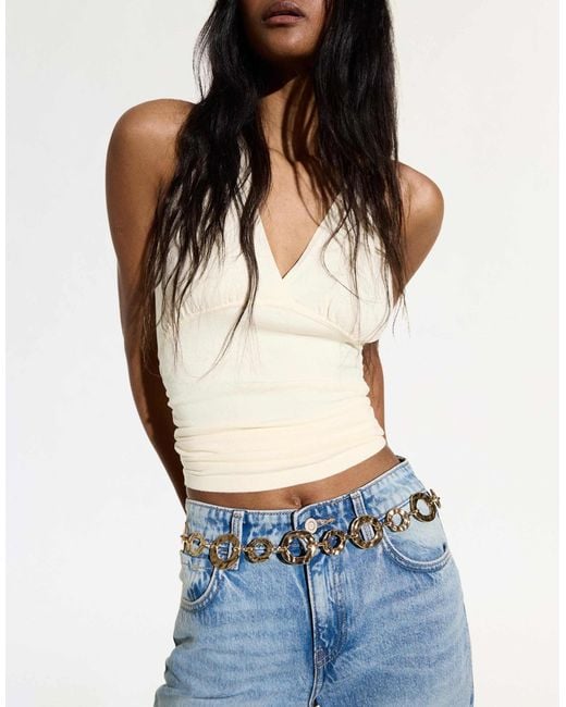 Bershka White – e halskette