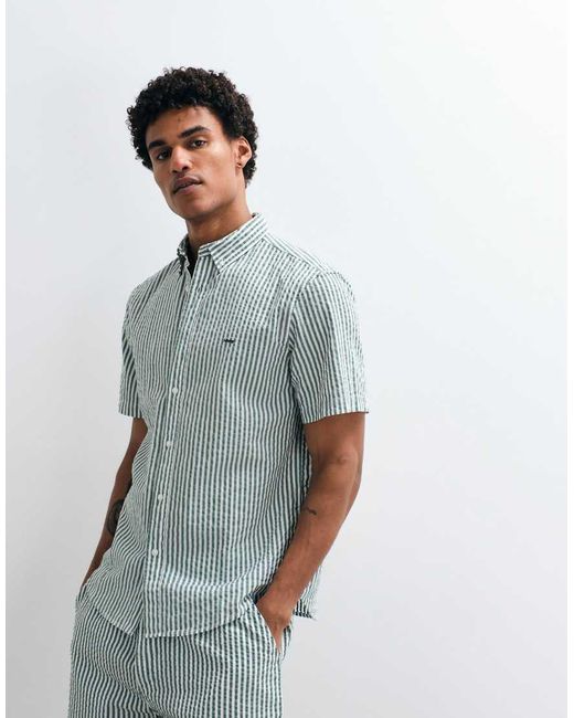 Levi's Blue Authentic Short Sleeve Shirt Co-ord for men