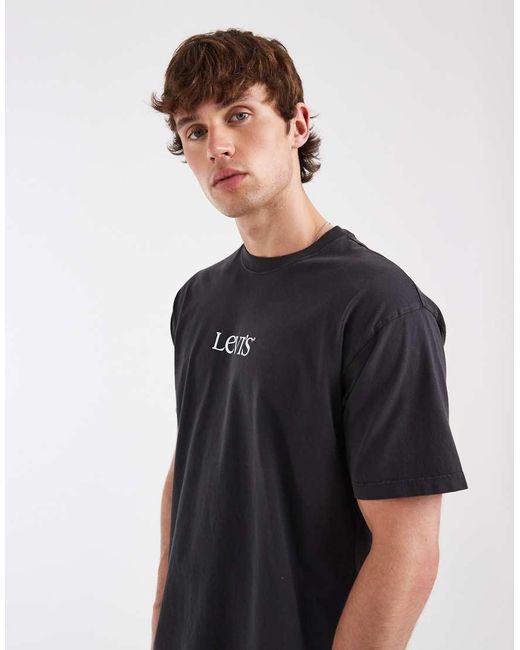 Levi's Blue Chest Logo T-Shirt for men