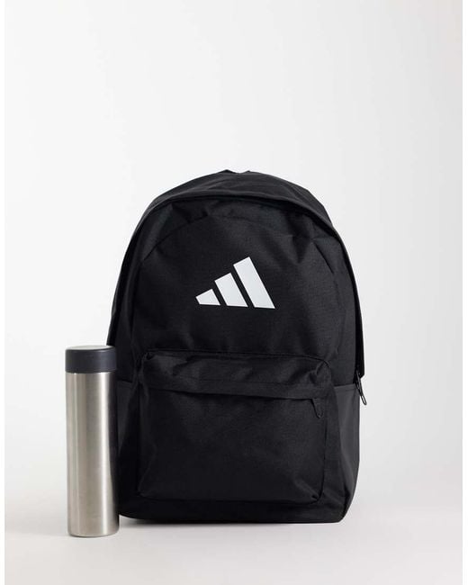 Adidas Originals Black Adidas Training Backpack With Logo