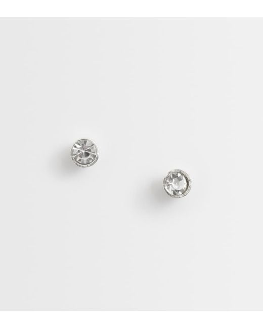 Kingsley Ryan Metallic 2mm Gemset Round Stud