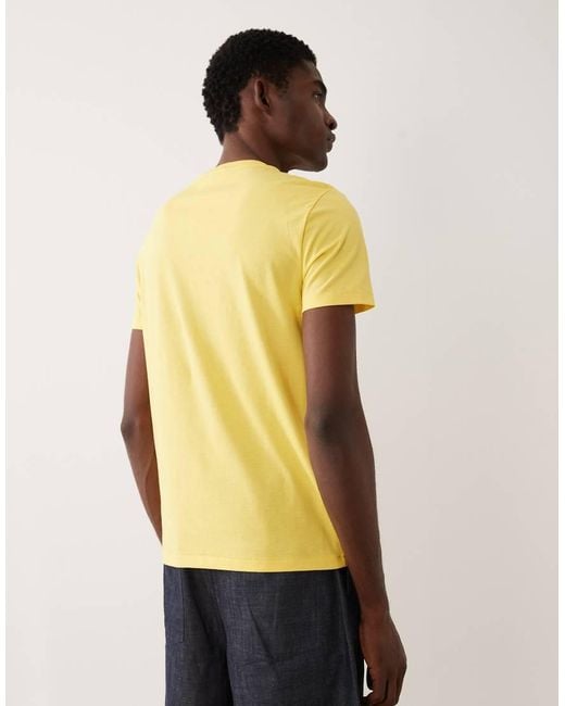 Polo Ralph Lauren Yellow Icon Logo T-shirt for men