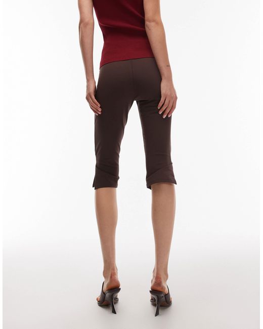 ASOS Red Capri legging