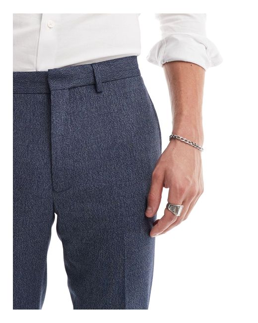 Wedding - pantalon ASOS pour homme en coloris Blue