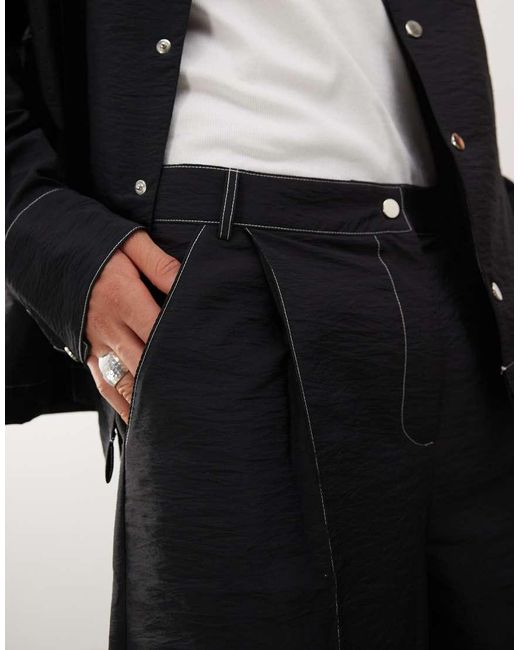 Pantaloni Neri di Reclaimed (vintage) in Black