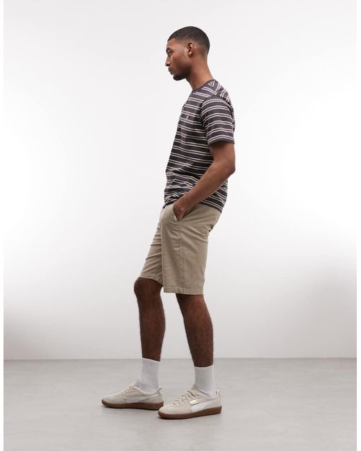 Element Natural Denim Shorts for men