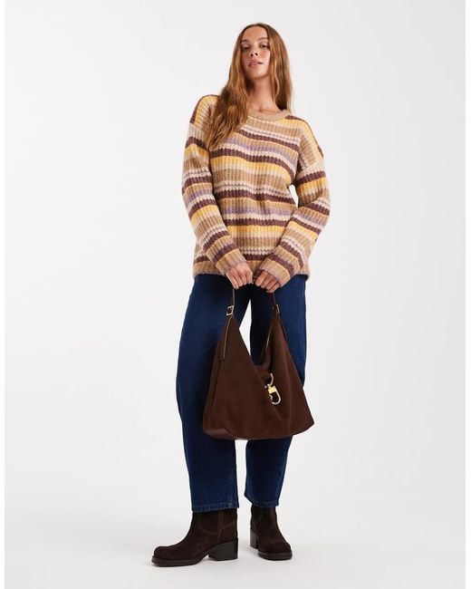 Cotton On Blue Luxe Crew Sweater