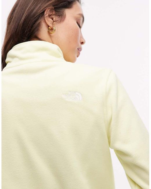 The North Face Natural Glacier 100 1/4 Zip Fleece