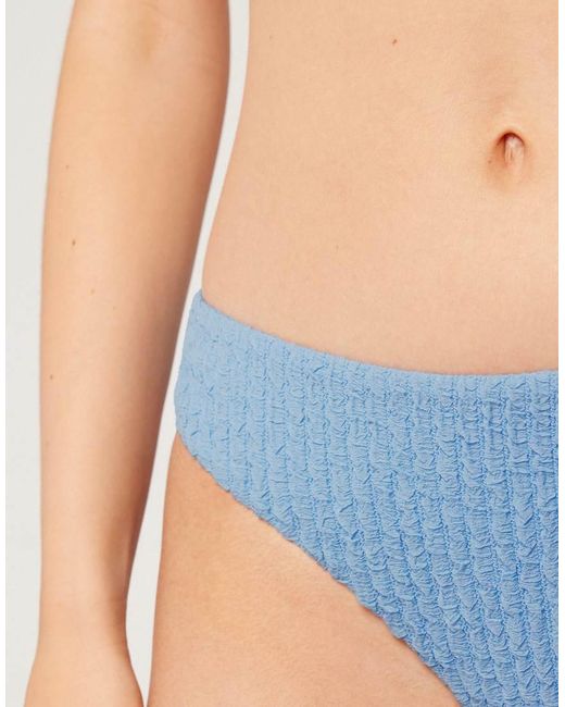Tezenis Blue Dreamy Texture Classic Bikini Bottoms
