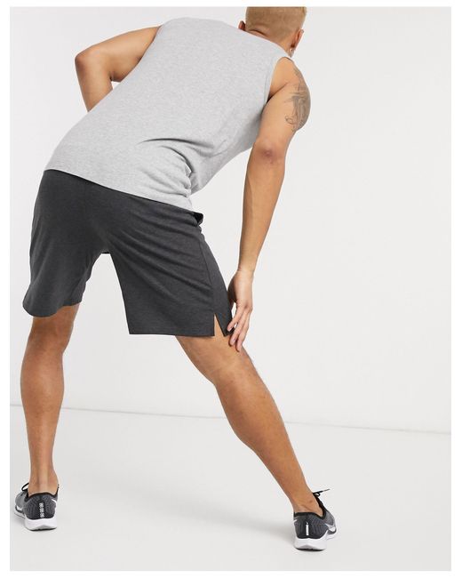 Nike Katoen Dri-fit - Shorts Van Katoen in het Zwart voor heren - Lyst