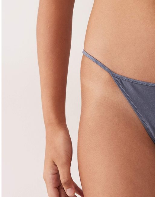 Bas Mango en coloris Blue