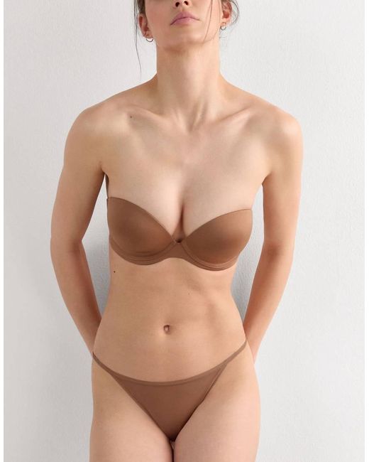 Intimissimi Natural Microfibre G-String With Side Straps