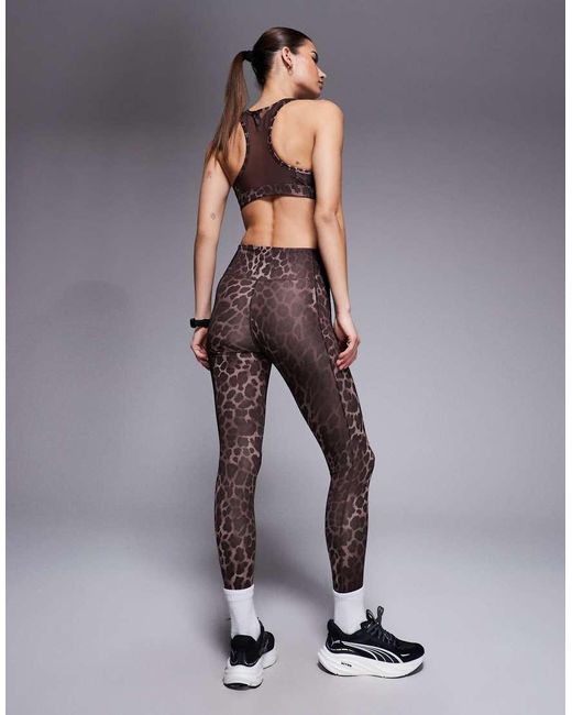 PUMA Gray Tad Essentials Training Leggings