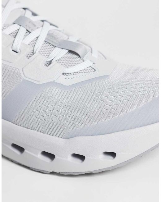 On Shoes White Cloudrunner 3 Running Trainers for men