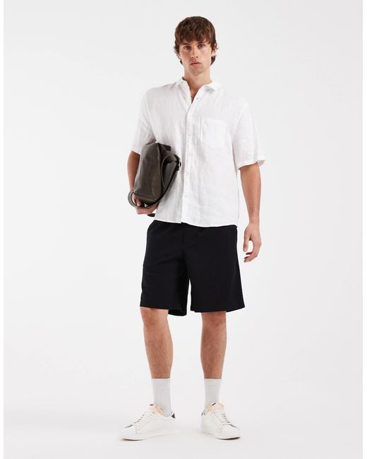 Short texturé Jack & Jones pour homme en coloris White