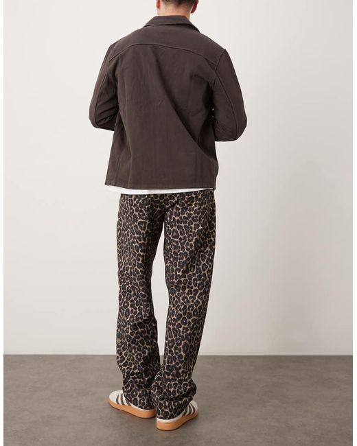 ASOS Gray baggy Jeans for men