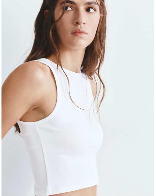 Pull&Bear Blue Tank Top