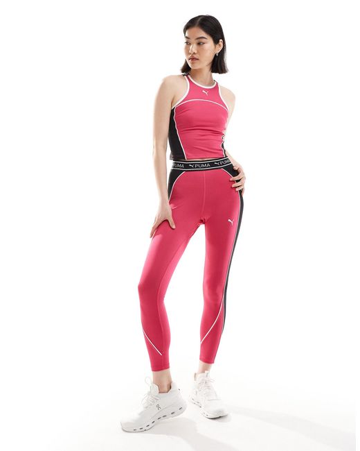 PUMA Red Fit 7/8 Training Tights leggings