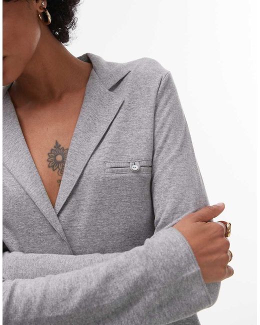 Camicia Del Pigiama di Mango in Gray