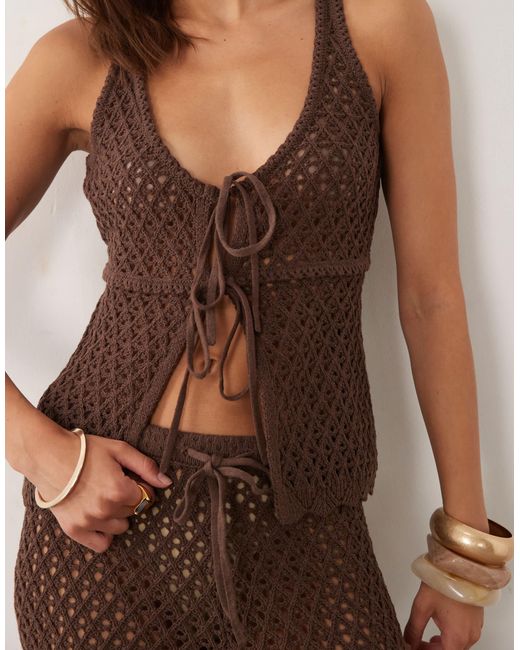Top 4th & Reckless en coloris Brown