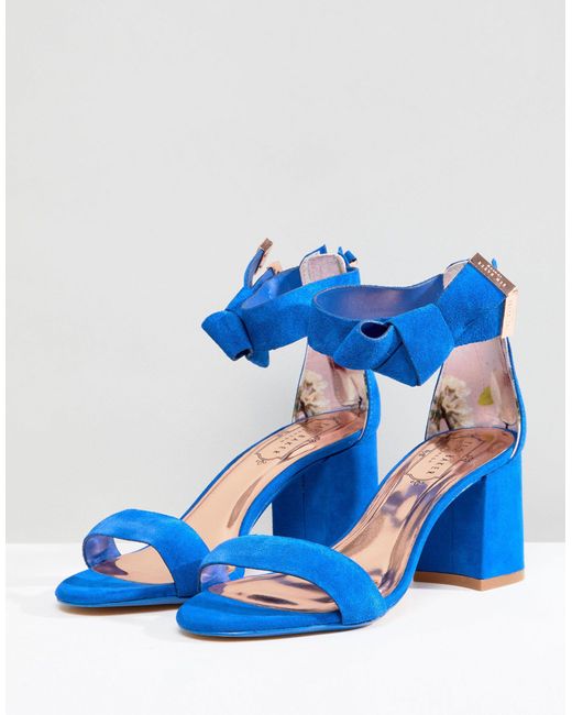 Buy Ted Baker blue SANDAS Ankle Strap Sandals for Women in Muscat Salalah
