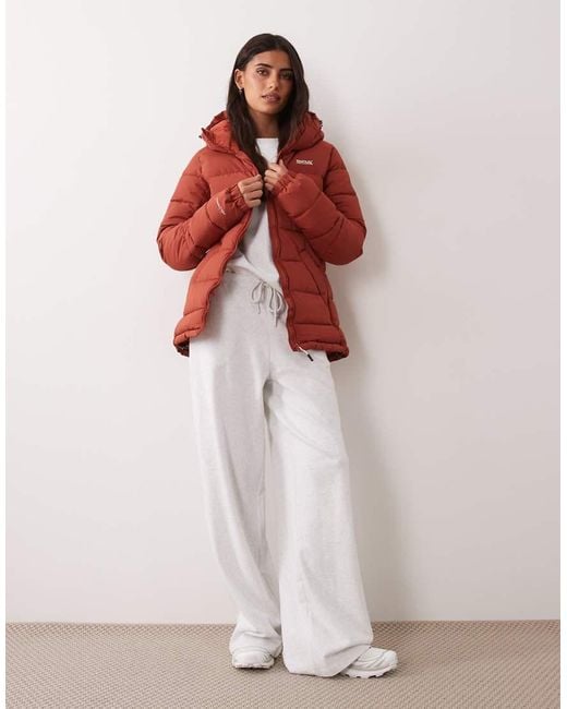 Regatta Red Hooded Aldthorn Padded Jacket
