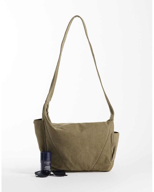 Borsa A Tracolla di ASOS in Gray da Uomo