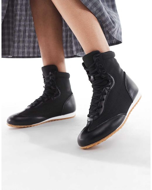 Drifters - bottines style boxe SEQWL en coloris Black