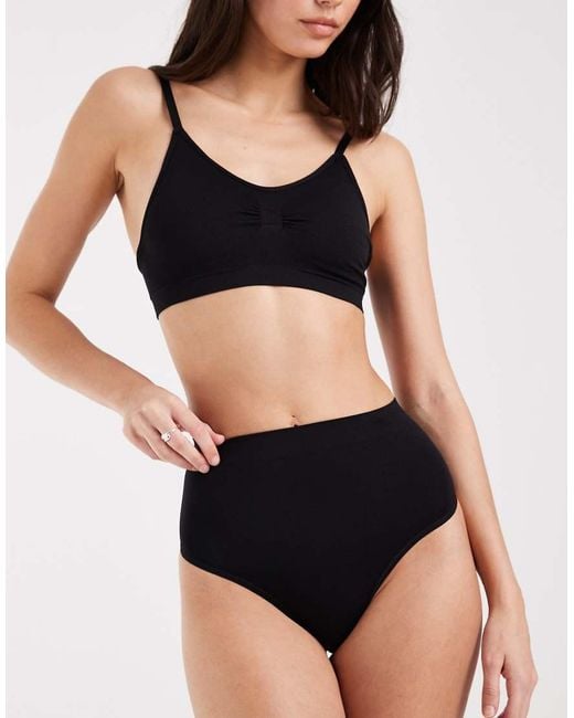 Perfect Secrets Black Medium Shaper Thong