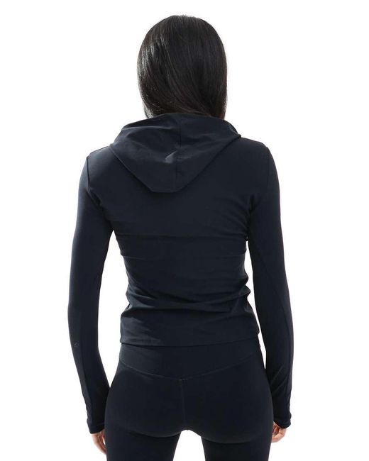 agon® Black Hooded Top