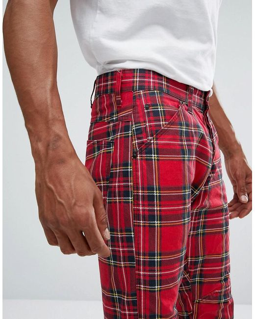 Elwood plaid hotsell pants