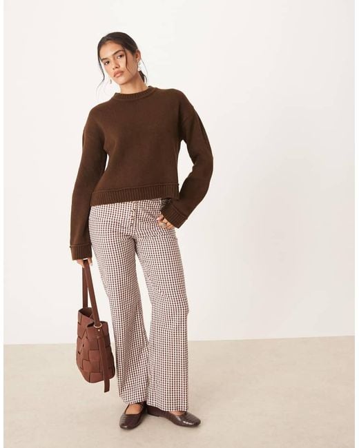 ASOS Brown Knitted Jumper