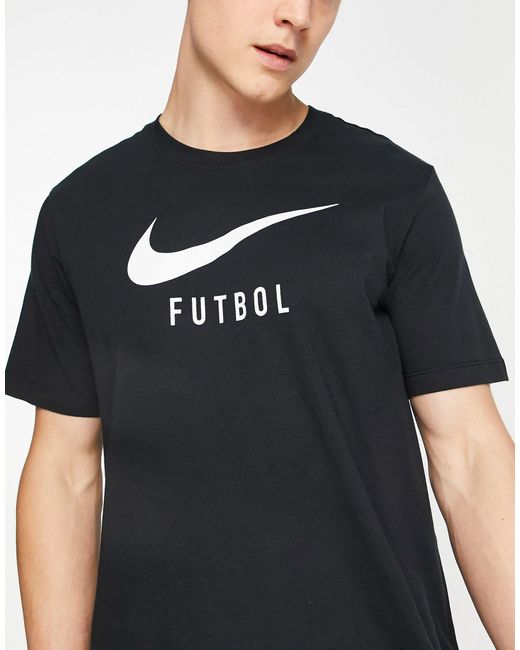 Camiseta negra con logo fc Nike Football de hombre de color Negro | Lyst