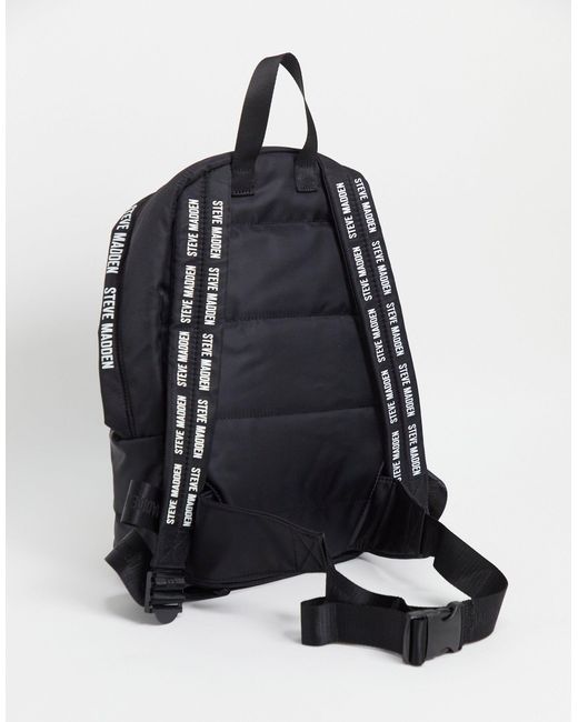 Steve Madden Ariaa Quilted Backpack in Black Steve Madden Ariaa Quilted Backpack in Black | Lyst UK main image 3