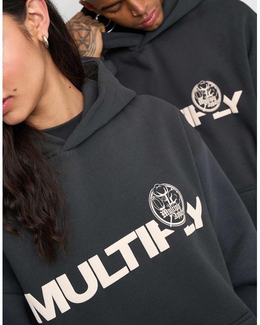 Multiply Apparel Black – oversize-kapuzenpullover