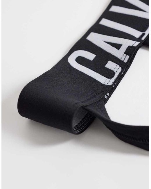 Calvin Klein Black Intense Power 3 Pack Jockstraps for men