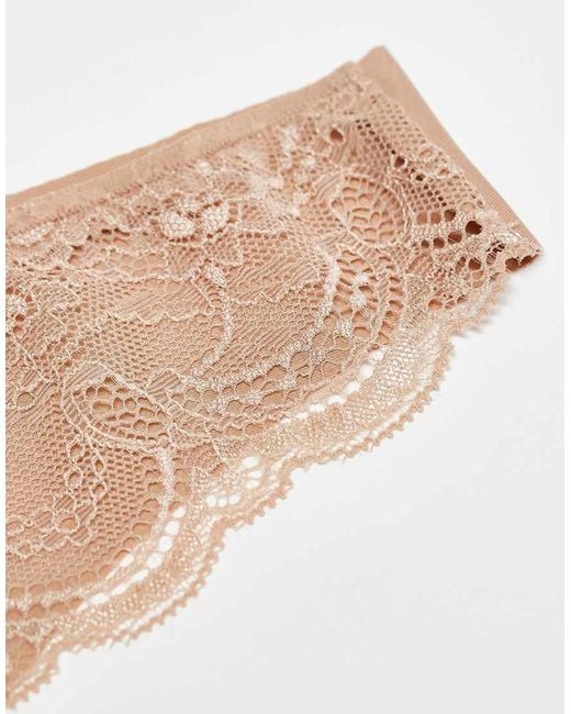ASOS White 3 Pack No Vpl & Lace Thong