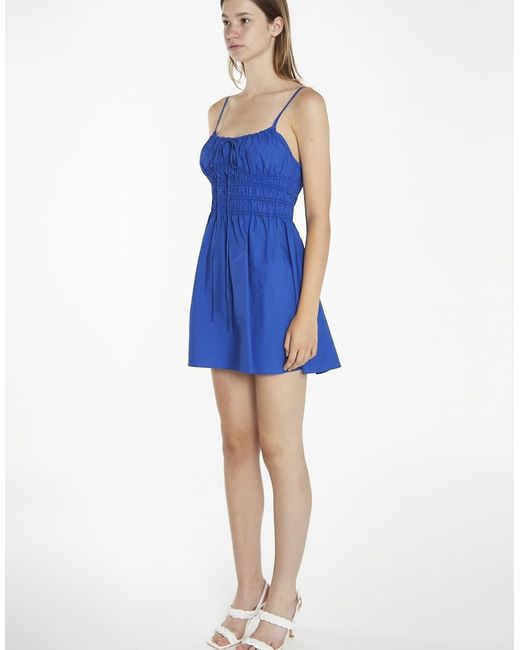Glamorous Blue Mini Tank Dress