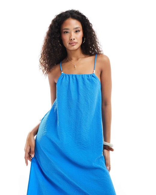New Look Blue – maxi-strandkleid