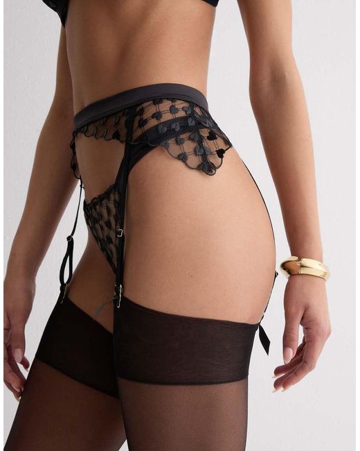 Intimissimi Brown The Love Club Suspenders