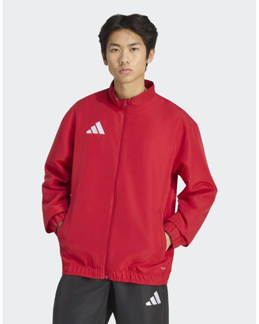 Adidas Originals Red Entrada26 Presentation Jacket for men