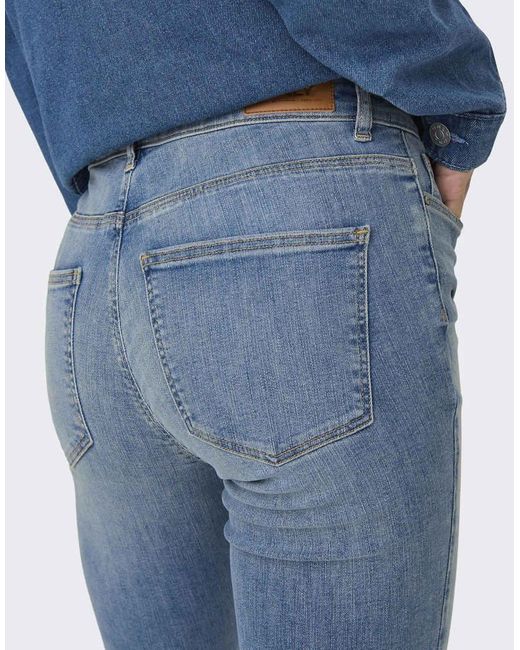 ONLY Flared Jeans in het Blue