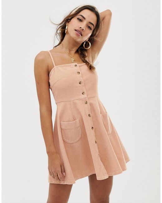 asos corduroy dress