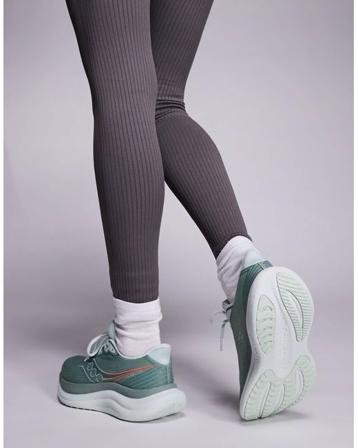 Saucony Gray Triumph 23 Running Trainers