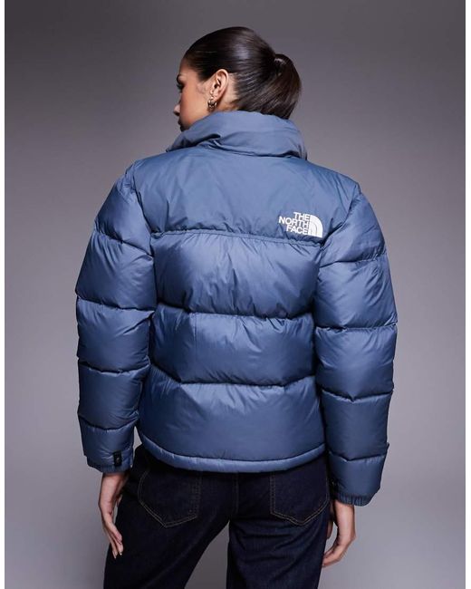 The North Face Blue 1996 Retro Nuptse Puffer Jacket
