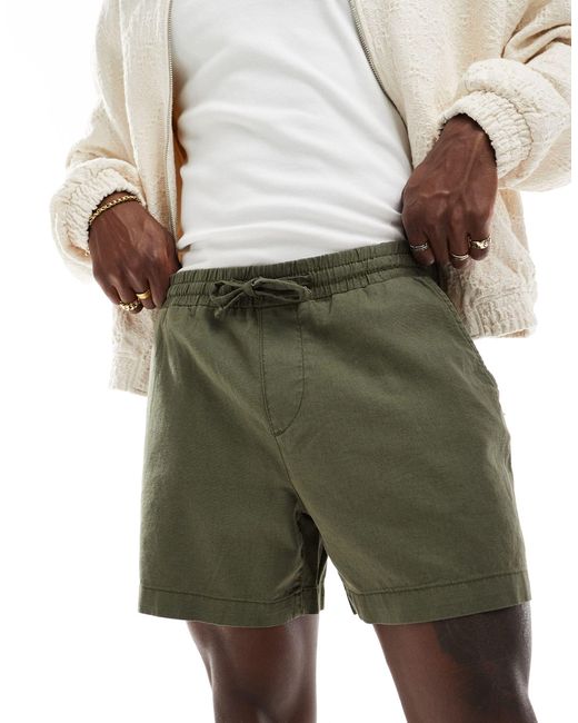 Pantalones cortos s ASOS de hombre de color Green