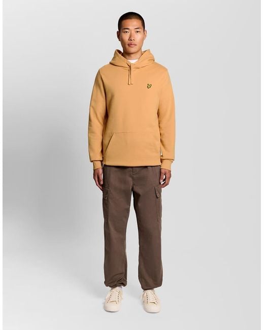 Lyle & Scott Natural Mid Layers Pullover Hoodie for men