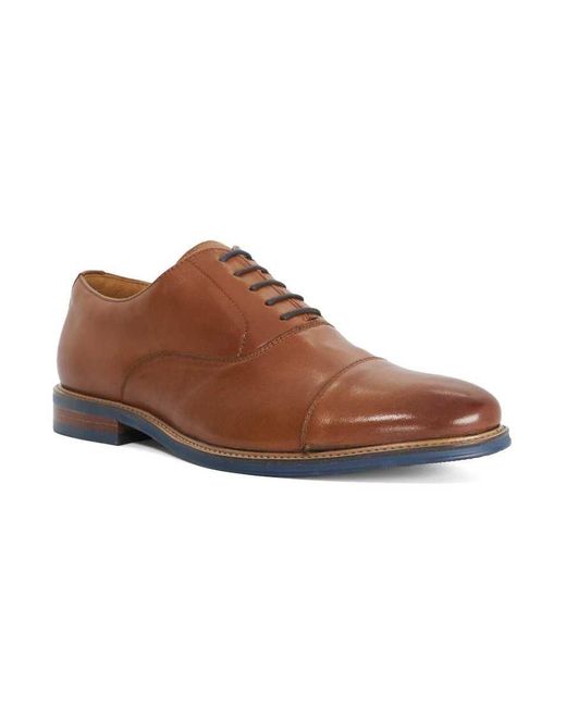 Dune Brown Stanlakes Lace Up Shoes for men