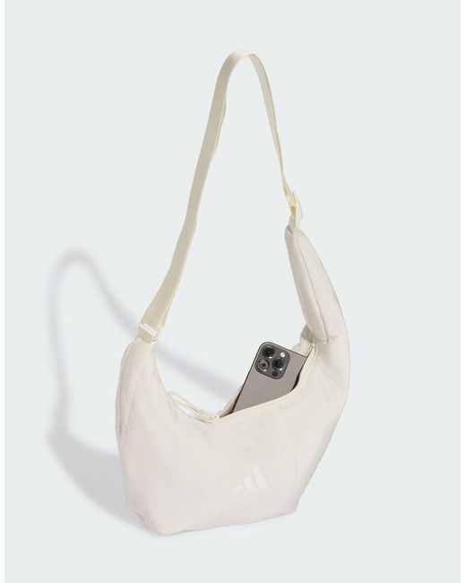 Adidas Originals White Winter Shoulder Bag