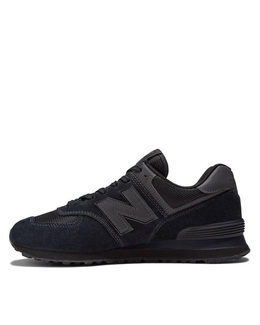 New Balance Black 574 Trainers for men